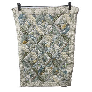 LL Bean Quilted Floral Cottage Country Patchwork Pillow‎ Sham STANDARD SIZE